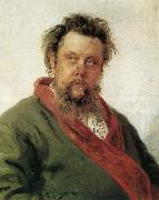 Canadian composer portrait Mussorgsky, Ilya Repin